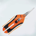 Professional garden direct shear Stainless Steel orange Elbow Straight Head Sharp Blade garden tree pruner